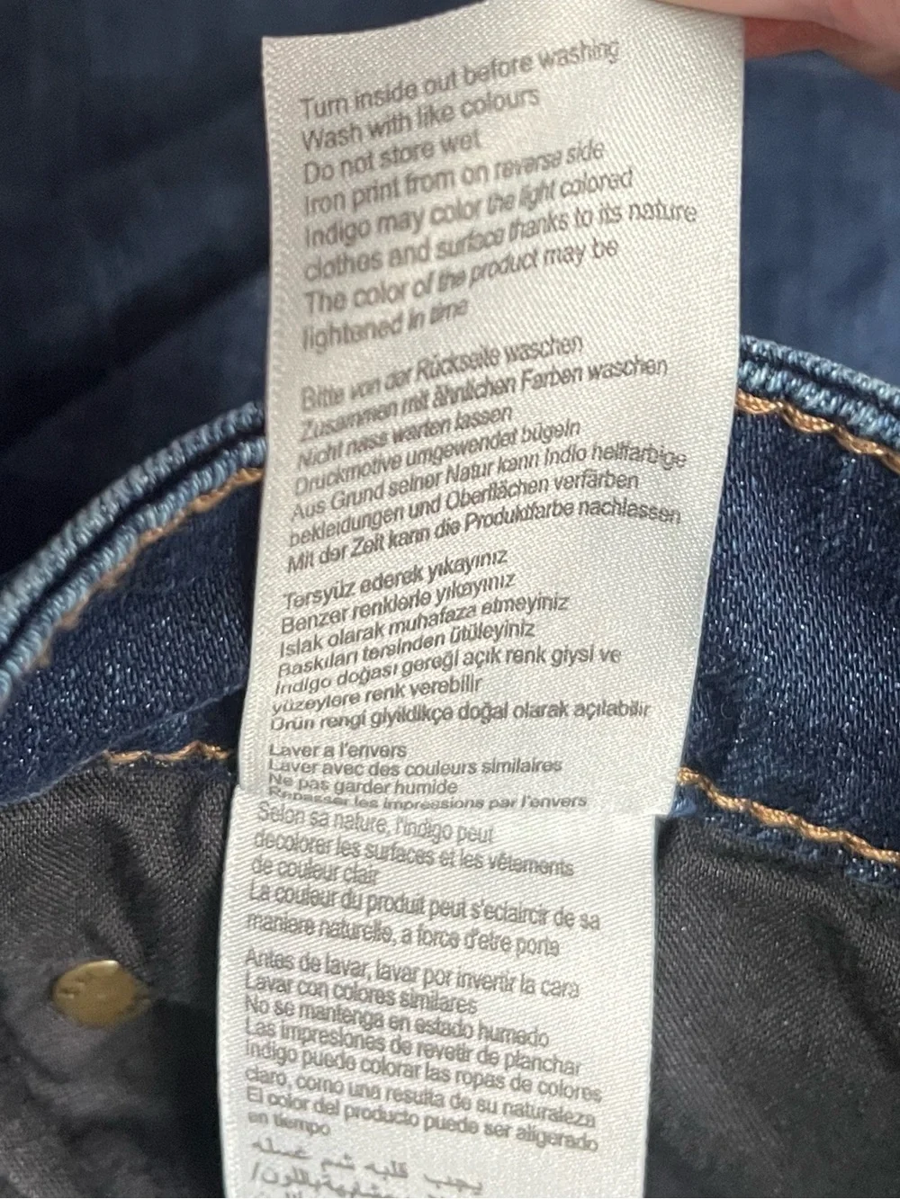 Mavi Men’s Zach Straight Leg Medium Wash Blue Denim Jeans Size 34” x 32” Classic